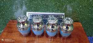 โกศใส่ศพทองเหลืองสำหรับขี้เถ้าของมนุษย์โดย brassworld อินเดีย - Product Image 4