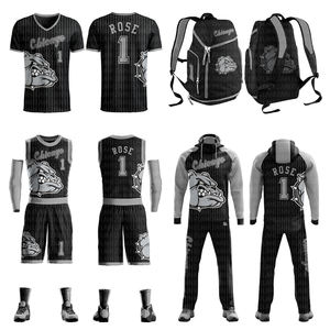 Maillot de basket-ball imprimé par sublimation de qualité supérieure OEM en gros 2025, design de maillot de basket-ball, vêtements de sport BSCI, uniformes - Product Image 1