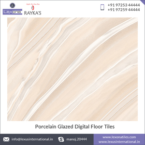 Carreaux de sol numériques émaillés en porcelaine polie de haute qualité 600X600mm pour décor de chambre intérieure résidentielle moderne - Product Image 4