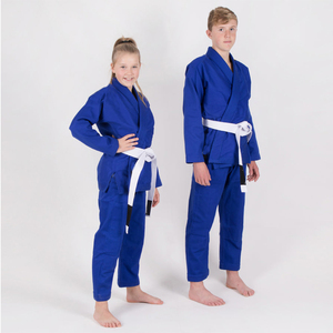 Kimono classique Jiu Jitsu Shoyo pour enfants, uniforme brésilien, coupe en rouleau, 1 pièce - Product Image 2