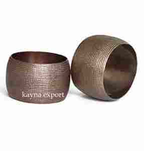 Rond de serviette Antique fini dernière forme de concepteur rond de serviette en métal en gros commande en gros pas cher prix de gros décor de Restaurant - Product Image 1