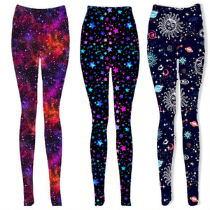 Pantalon de Yoga taille haute pour femmes, matériau en nylon, polyester et spandex - Product Image 2