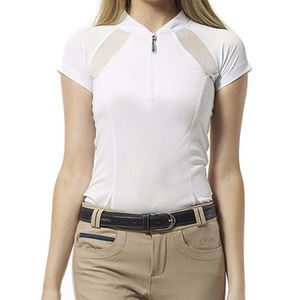 Women <b>Horse</b> <b>Riding</b> Equestrian Show Shirt New Arrival Quick Dry OEM Design <b>Top</b> Trending Low MOQ Plus Size Most Popular Show Shirt - Product Image 1