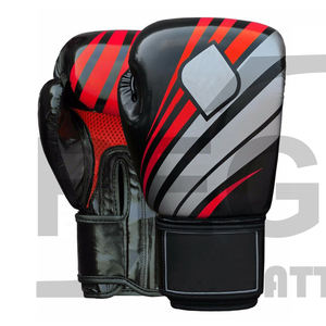 Gants de boxe MMA professionnels en cuir PU, Logo personnalisé, pour sport - Product Image 5