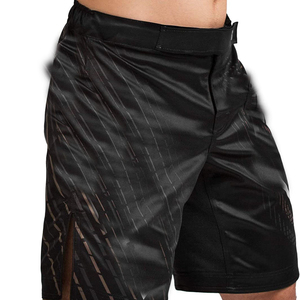 MMA Grappling กางเกงขาสั้นที่ดีที่สุดโลโก้ปักเองคุณภาพสูง - Product Image 1