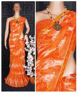 ผ้าส่าหรีดีไซน์ใหม่ ขายส่ง ราคาถูกที่สุดในตลาด เสื้อผ้าชาติพันธุ์ - Product Image 5