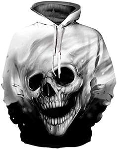 Sudaderas con capucha y sudaderas de poliéster/algodón a prueba de viento ecológicas de alta calidad personalizadas para hombres con bordado e impresión digital - Product Image 2