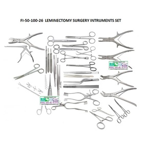 Juego de Instrumentos Quirúrgicos para Laminectomía, Juego Completo de 91 Piezas, Manual, Certificado CE, Acero Inoxidable Alemán de Alta Calidad - Product Image 2