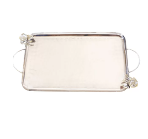 ถาดเสิร์ฟอาหารสุดเจ๋งสำหรับเครื่องครัวที่บ้านโรงแรมร้านอาหารจานโลหะและแก้วถาดเสิร์ฟชากาแฟ - Product Image 2