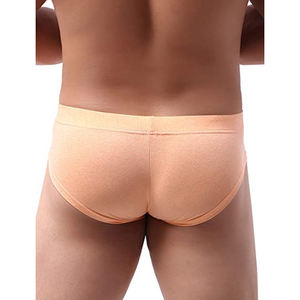 Bóxers Calzoncillos para Hombre al Por Mayor Estilo Nuevo con Bolsillo Frontal Tipo Tanga de Diseño Personalizado en Color Liso Ultra Suaves Sexis Eróticos y Atrevidos - Product Image 3