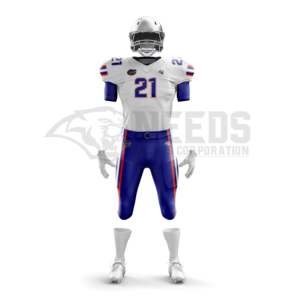 Uniforme de football américain personnalisé dans les grandes tailles pantalon et maillot rembourrés respirants de qualité supérieure - Product Image 2