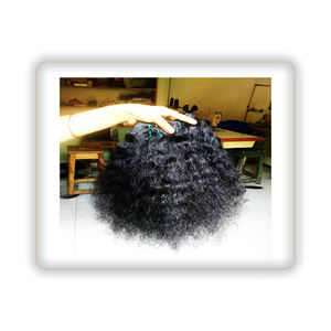 Peluca de cabello humano de alta calidad con mechones de ondas de cuerpo Remy brasileño de suministro a granel - Product Image 1