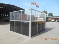 2025 Gebrauchte Australische & Amerikanische Standard Tragbare Pferdestallboxen Zaunpaneele /Mew/Stall-Vordertüren zum Verkauf (XMR)