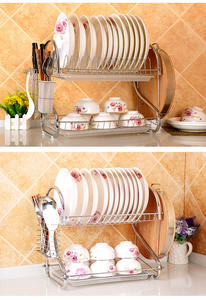 Juego <span class=keywords><strong>de</strong></span> cocina independiente, organizador <span class=keywords><strong>de</strong></span> <span class=keywords><strong>platos</strong></span> <span class=keywords><strong>de</strong></span> <span class=keywords><strong>3</strong></span> niveles, estante para cuchillos, soporte para cuencos, <span class=keywords><strong>escurridor</strong></span> <span class=keywords><strong>de</strong></span> <span class=keywords><strong>platos</strong></span> - Product Image 6