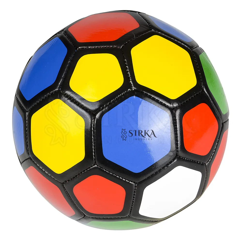 फुटबॉल की गेंद बिक्री के लिए टीम के प्रशिक्षण उपकरण शीर्ष गुणवत्ता फुटबॉल मशीन पैर गेंद प्रिंट आकार 5 फुटबॉल की गेंद