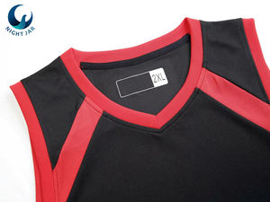 Maillot de basket-ball personnalisé pour hommes, uniforme en polyester respirant avec logo - Product Image 5