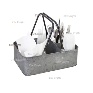 Porte-couverts à double poignée pour fourchette, cuillère et couteau de qualité deluxe. - Product Image 1