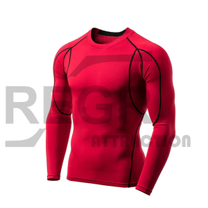 Alta calidad diseño personalizado sublimación impresa manga larga Mma Rash Guard mujeres Rash Guard camisas Rosa negro amarillo verde - Product Image 1