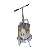 Presse à miel et fruits grande capacité, extracteur de cire d'abeille, machine apicole neuve pour l'extraction de cidre, de vin et de jus de raisin
