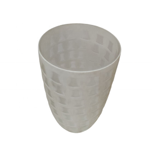 Moderno personalizar blanco mate elegante de alta calidad hecho a mano decorativo regalo centro de mesa floreros de mesa para decoración de boda - Product Image 2