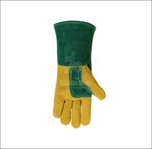 Guantes de Seguridad de Cuero Blancos de Calidad, Personalizados, Resistentes al Calor, Antideslizantes, con Palma Reforzada - Product Image 3