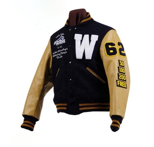 Winter Custom Unisex Letterman <b>Jacket</b> for <b>Men</b> Women & Kids | 100% Cotton Breathable Quick Dry Casual Varsity <b>Jacket</b> with Low MOQ - Product Image 5