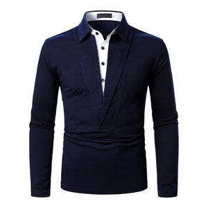 <b>Men</b> Whole <b>Sale</b> High Quality <b>Polo</b> <b>Shirt</b> for <b>Men</b> Breathable <b>Long</b> <b>Sleeves</b> <b>Shirts</b> Custom Logo Print <b>Polo</b> <b>Shirt</b> - Product Image 4