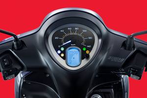 Best PRICE !!! Top quality scooter motorcycle 125cc (Janusz Premium) Grey/ Red/ White - Product Image 2