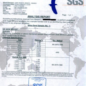 Farine de silice pour verre, 1 kg, poudre de sable, pureté à 99.6% - Product Image 3