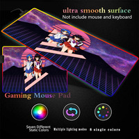 Alfombrilla para Teclado Kawaii, Diseño de Chica Anime Sailor Moon, Color Rosa, para Hogar, Oficina, Juegos, Computadora, Escritorio