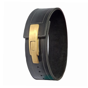 High Quality Power lifting Gym <b>Training</b> Workout Wear <b>Weight</b> Lifting Power Belts With Lever Buckle - Product Image 4
