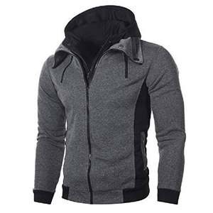 Men's Plus Size Autumn Waterproof Breathable <b>Wind</b> <b>Breaker</b> Jackets with Zipper Closure Full Sleeves Cotton/Polyester Material - Product Image 5