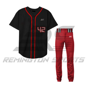 เสื้อยืดเบสบอลแบบระเหิดแห้งเร็วเสื้อเจอร์ซีย์ - Product Image 5