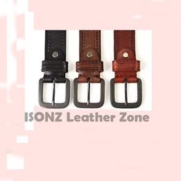 Ceinture de rechange en cuir véritable, réversible, Double face, Grain complet, sans boucle - Product Image 4