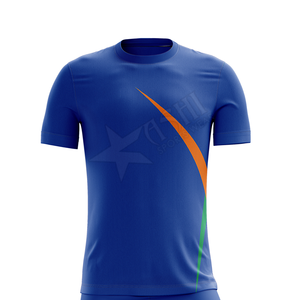 Custom Made Breathable 100% Polyester Soccer Football Jersey Unisex Anti-Bacterial Soccer Team Uniform Wholesale High Quality - Product Image 1