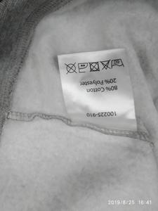 Sweat-shirts d'été pour hommes 100 % coton à col rond, décontractés, à manches longues, teints en pièce, écologiques, avec étiquettes de marque, couleur unie, en stock - Product Image 5