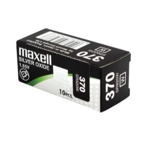 Batería de moneda 370 SR920W, maxell - Product Image 1