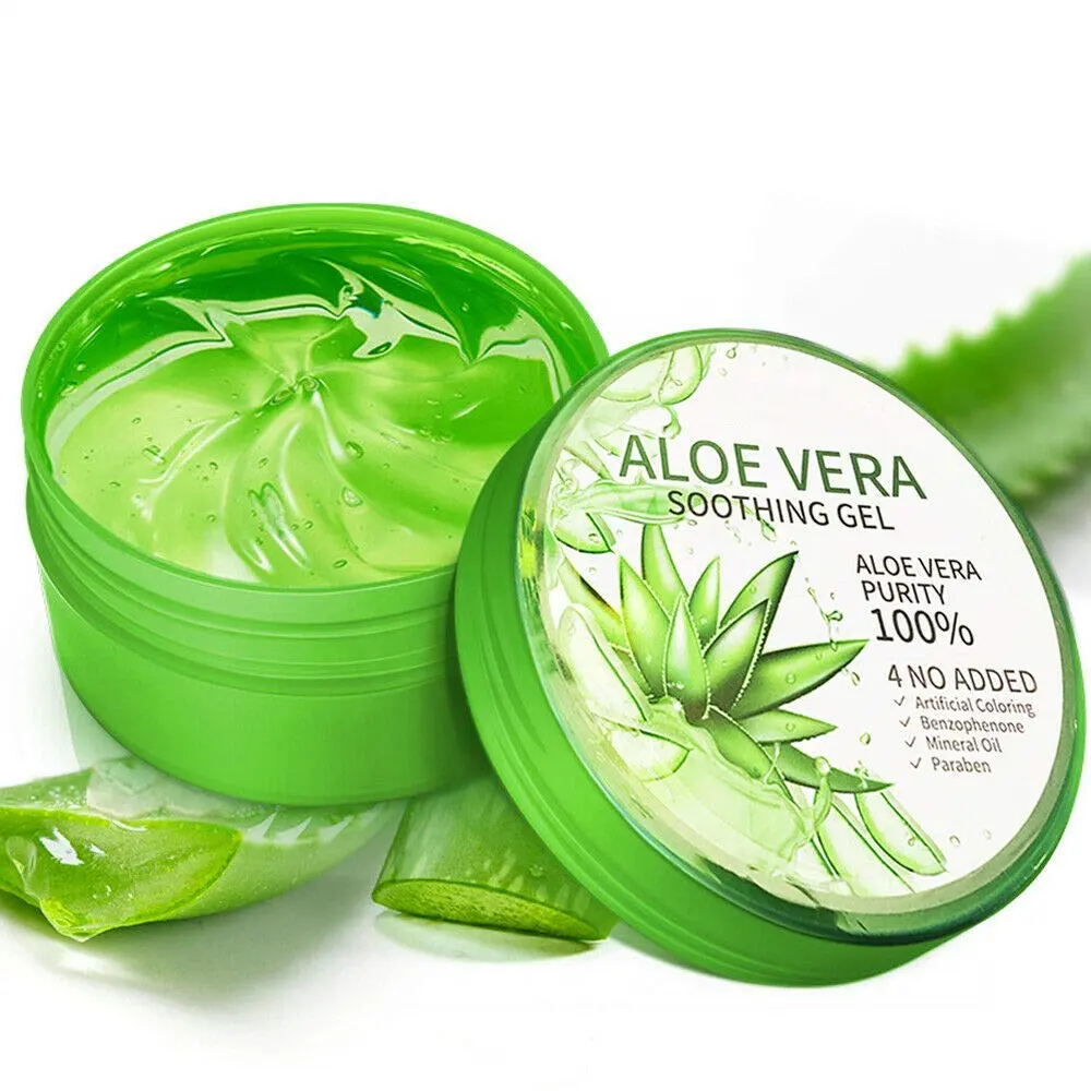 Private Label Pure Aloe Vera Beruhigendes Gel Natürliches feuchtigkeit spendendes Aloe Vera Gel