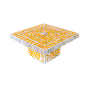 Cakestand en nacre fait main avec incrustation d'os Outils de gâteau de cadeau pour les pays du Golfe - Product Image 3