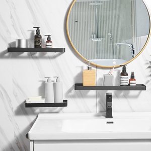 Estante <span class=keywords><strong>de</strong></span> almacenamiento sencillo <span class=keywords><strong>para</strong></span> espejo <span class=keywords><strong>de</strong></span> <span class=keywords><strong>baño</strong></span>, estantería esquinera <span class=keywords><strong>para</strong></span> almacenamiento - Product Image 3