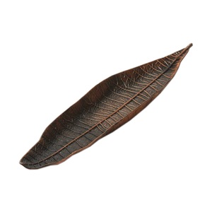 ที่ใส่ธูปรูปใบไม้สีบรอนซ์สำเร็จรูป,ที่เผาธูปสำหรับตกแต่ง - Product Image 1