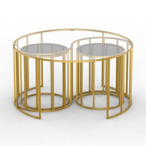 Côté rond et salle d'utilisation de la table basse Ronde moderne fabriquée en Inde Top All Office Home Room Restaurant Super Market 2023 Best - Product Image 1