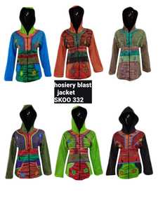 2022 mejor chaqueta informal de tela suave con estilo Unisex venta al por mayor diseños indios de moda chaqueta de calcetería con decoración de botones - Product Image 2