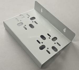 2-Stage 10" & 20" Slim Housing Water Filter with Manual Power Source Metal <b>Bracket</b> Storage Water Filter Parts - Product Image 2