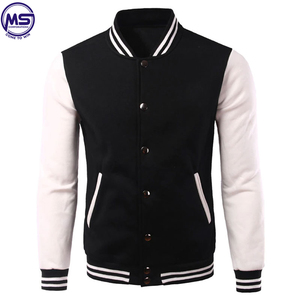 Slim Fit High Quality <b>Man</b> Sleeves Varsity Wool Custom Letterman Style College <b>Jackets</b> - Product Image 5
