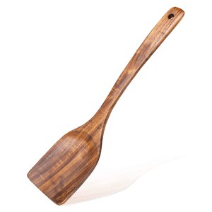 Ensemble de 3 cuillères à soupe et tour, outil à filtre en bois, cuillère à soupe moyenne - Product Image 6
