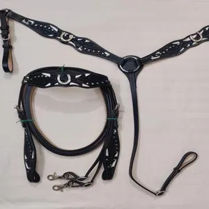 Y&Z Leather horse bridle High Premium Quality Available Wholesale Price Horse Equestrian Hand Tooled Bridle Suppliers