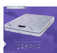 Matelas orthopédique en mousse à mémoire de forme Nano Cover - Design contemporain, anti-bactérien, hypoallergénique, rafraîchissant, housse amovible, usage hospitalier