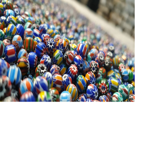 Custom Made Chevron Glass <b>Beads</b> Different Designs in Multi Colors and Custom Made Colors Available in Sizes From 2 mm to 25 mm - Product Image 5