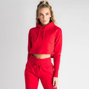 เสื้อฮู้ดโอเวอร์ไซส์สำหรับผู้หญิงเสื้อสเวตเตอร์ถักแบบสวมหัวแขนยาวทรงหลวมโลโก้เสื้อคร็อปสำหรับฤดูใบไม้ร่วง - Product Image 2